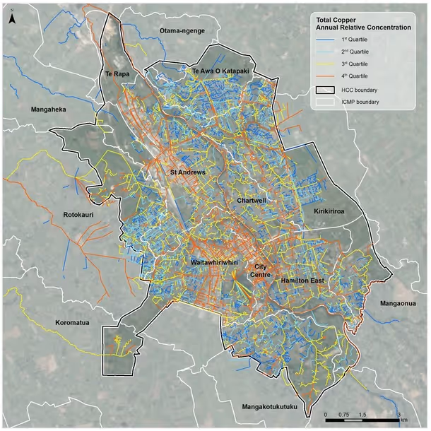 The stormwater masterplan for Hamilton City Council developed by engineers at Morphum Environmental