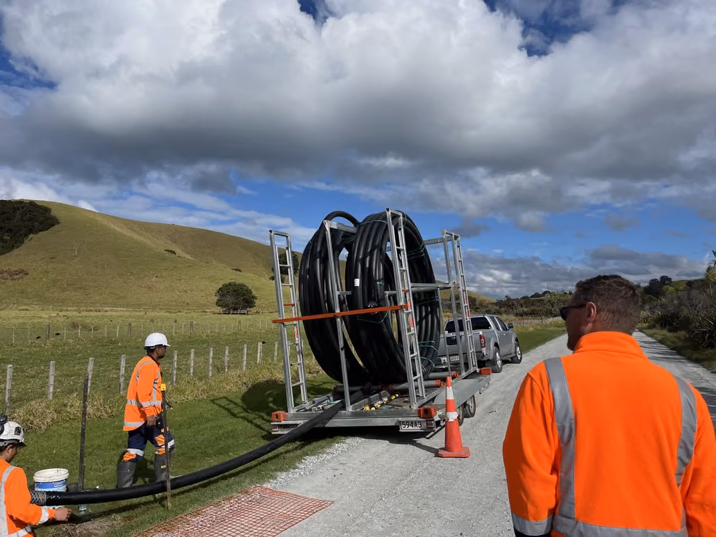 Ongoing water upgrades to the Tāwharanui Regional Park water systems
