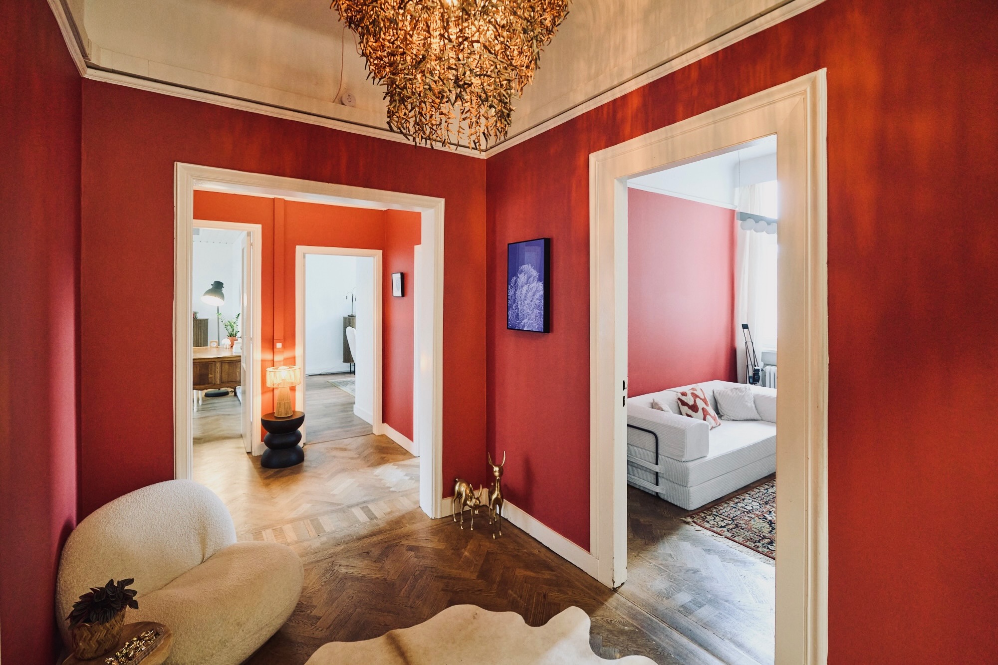 Je ziet een detail van groepspraktijk Hinde, huis voor psychotherapie te Antwerpen.