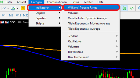 williams prozent range