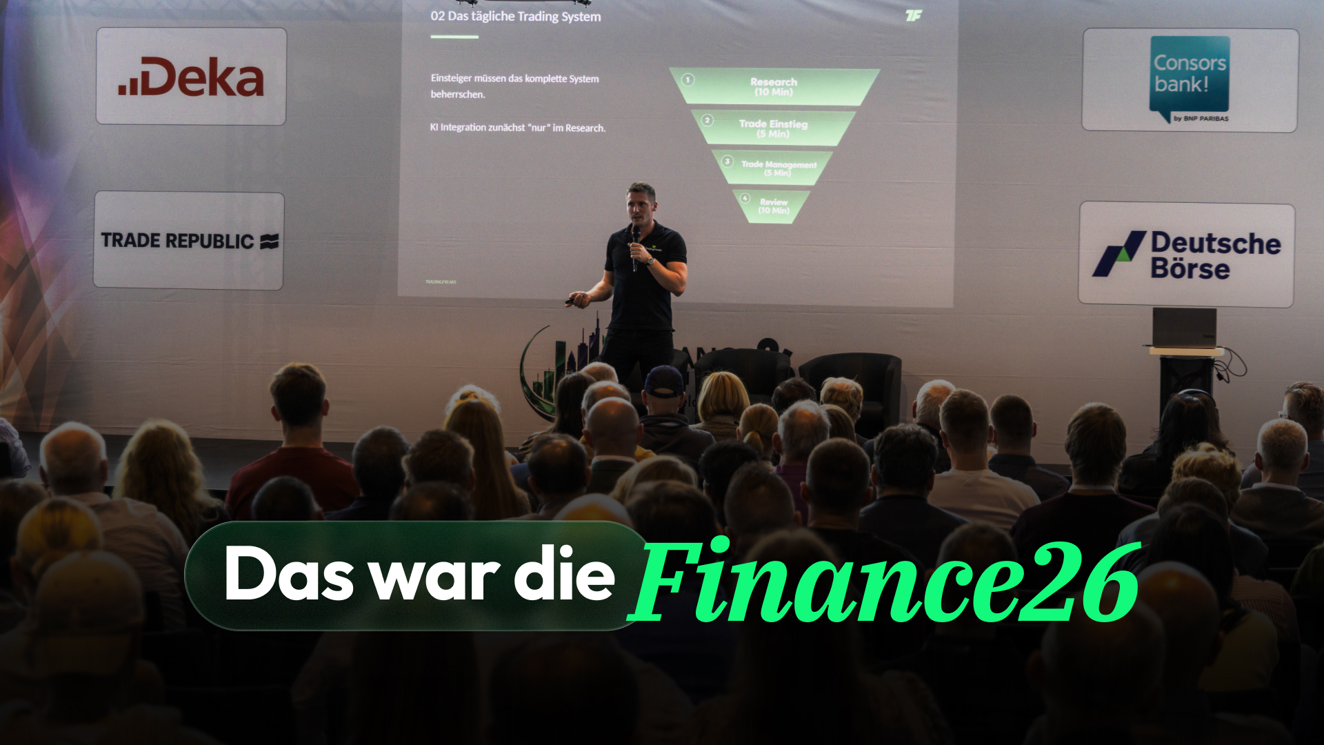 Trading, KI und echte Gespräche: Die Finance26!