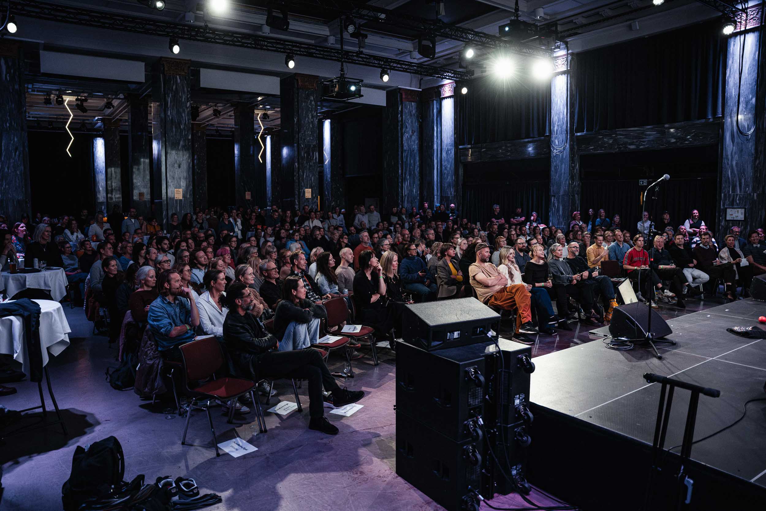 Marmorsalen på Sentralen i Oslo.