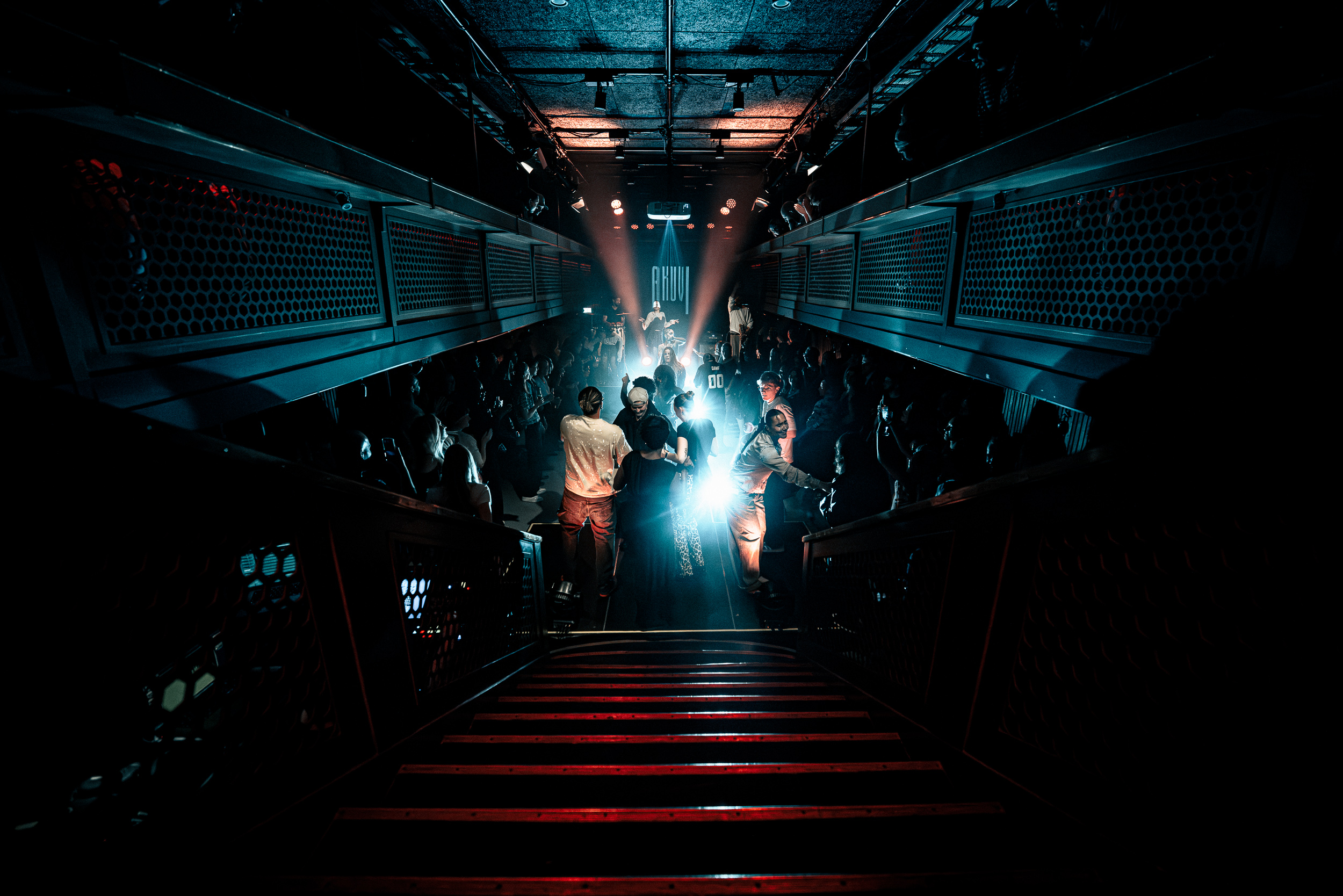 Hvelvet på Sentralen i Oslo. Hvelvet at Sentralen in Oslo.