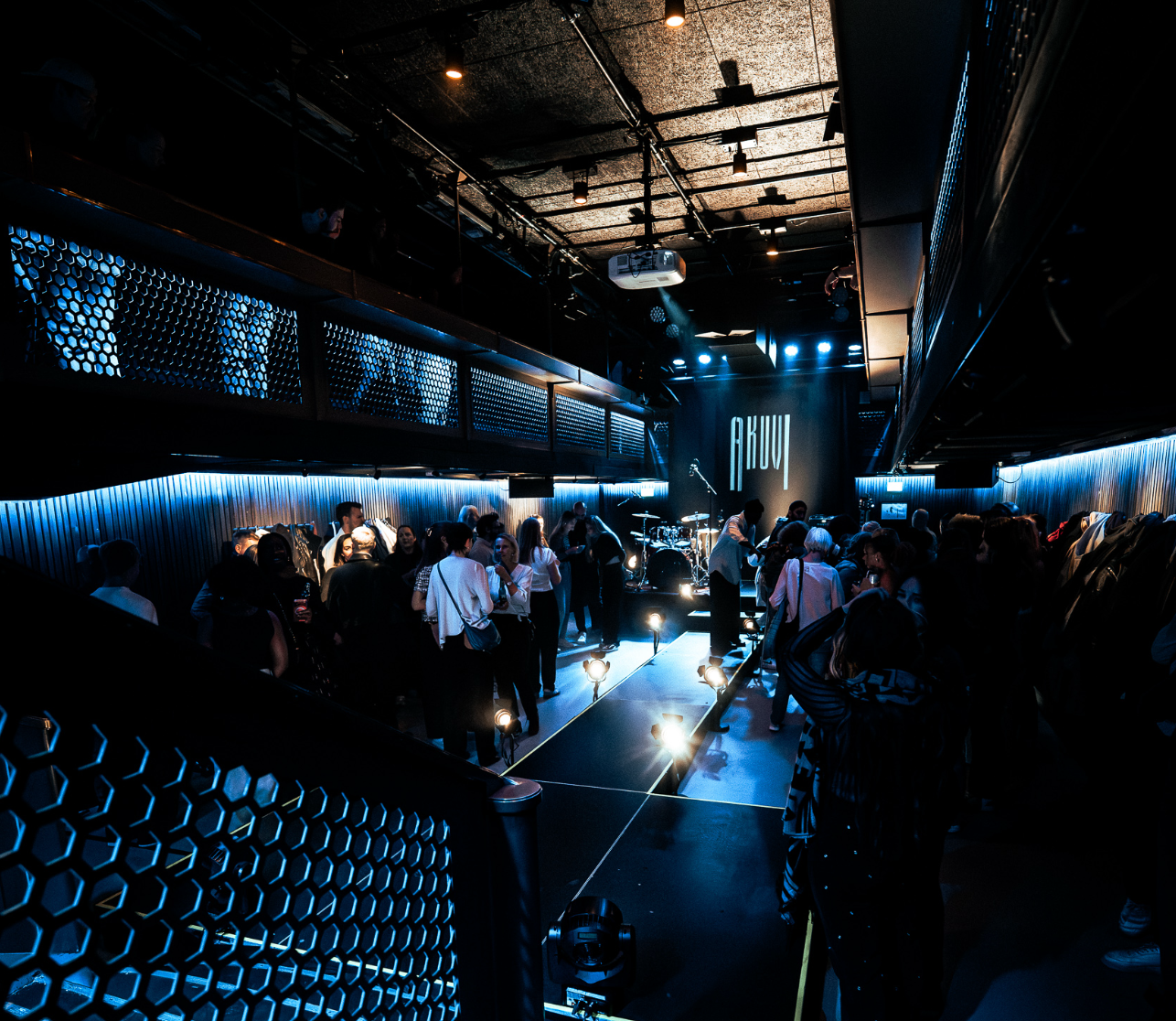 Hvelvet på Sentralen i Oslo. Hvelvet at Sentralen in Oslo.