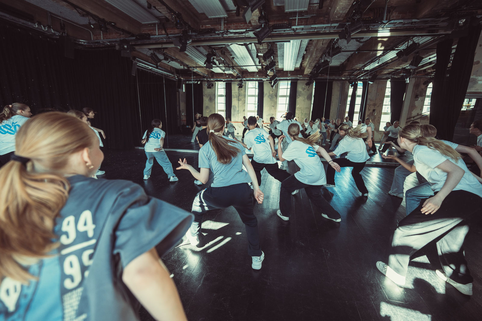 Gymsalen på Sentralen i Oslo.