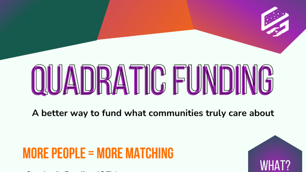 Cover - Quadratic Funding Infographic