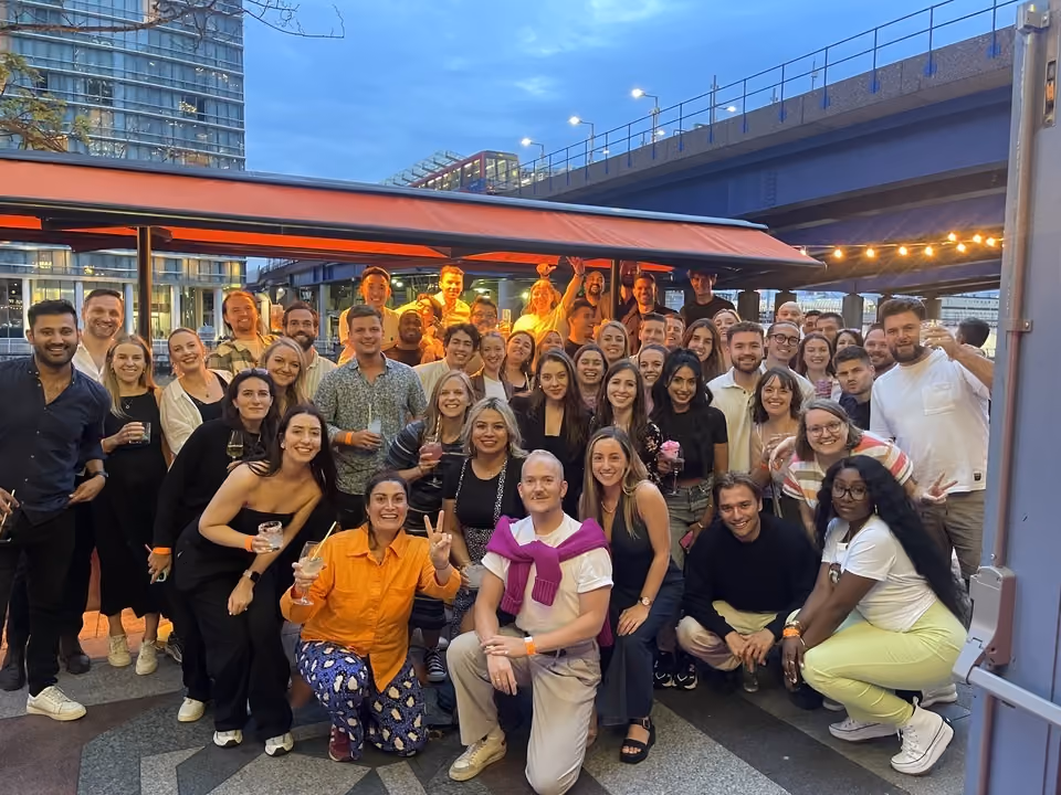 Movable Ink team at 2023 UK summer party