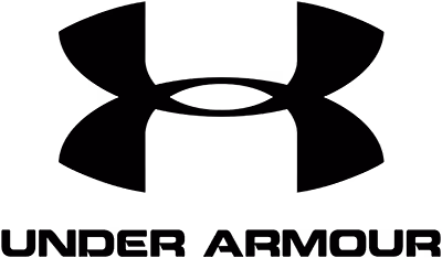 Under Armour logo featuring a stylized overlapping U and A.