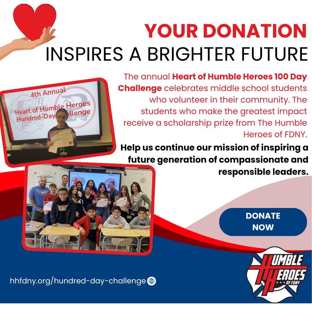 Heart of Humble Heroes 100 Day Challenge Fundraiser