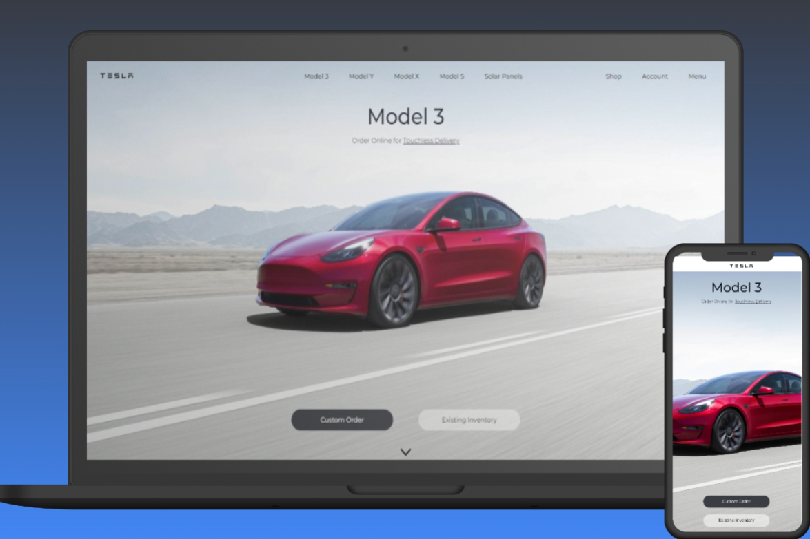 Tesla Website