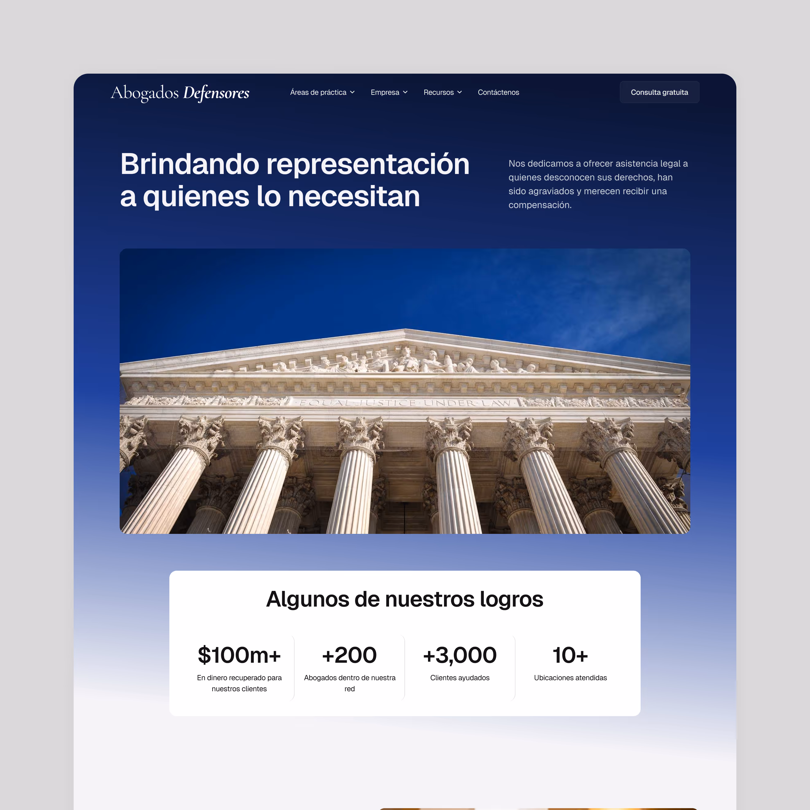Abogados Defensores About Us