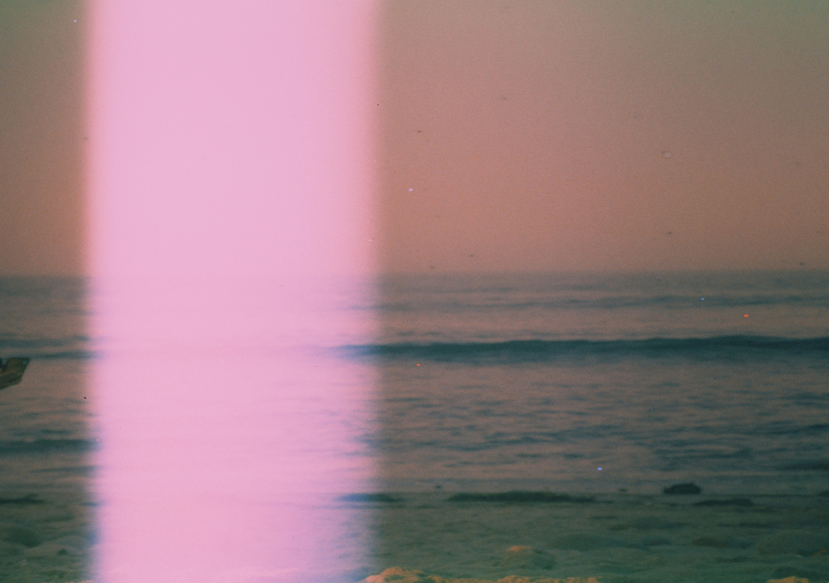 Neon Sign heart on a red background