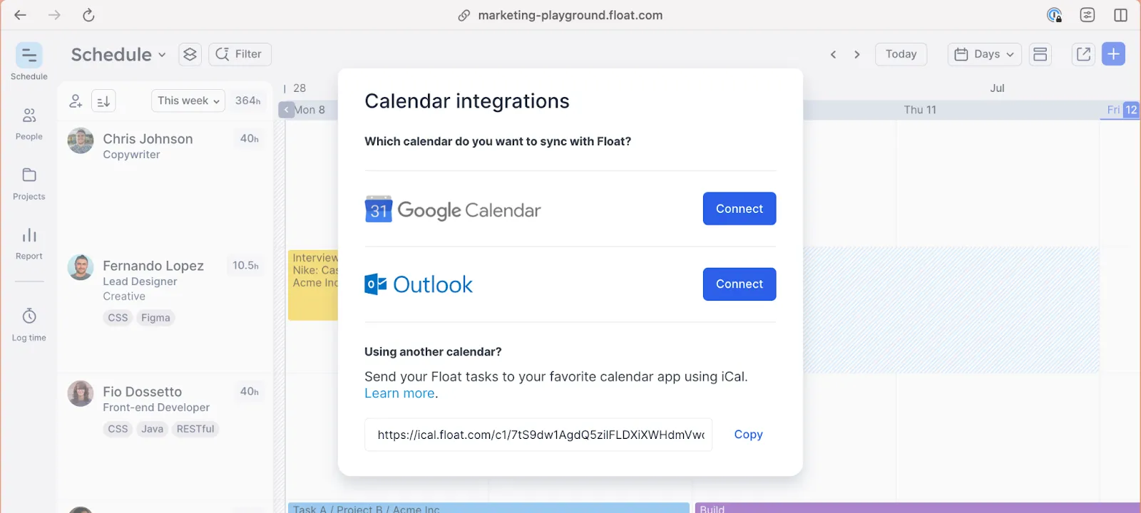 Calendar integrations in 鶹