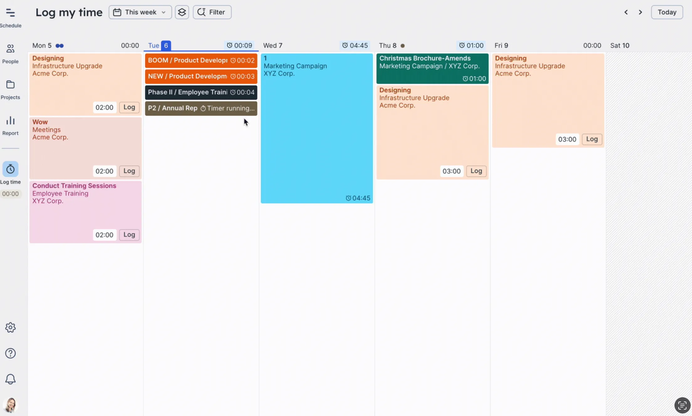 Log time tab in �鶹����