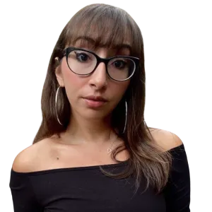 Portrait of Emily Feliciano, Sr. Creative Resource Manager at Atlassian.