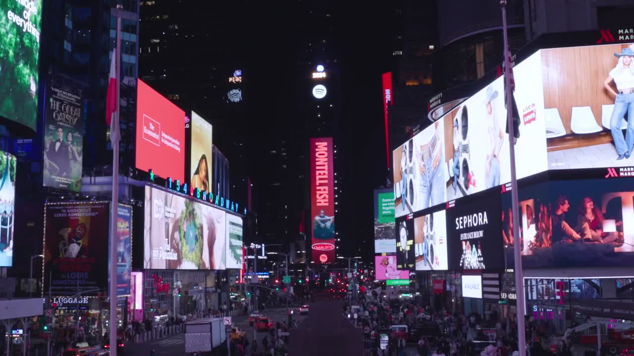 Times Square NYC, image size:1280x720