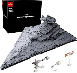MOC Super Star Destroyer Model, Venator-Class Republic Attack Cruiser Building Toy,Buildable Toy Model Gifts, UCS Collection Toy Building Kit for Adults Compatible with Star Wars 6685+Pcs