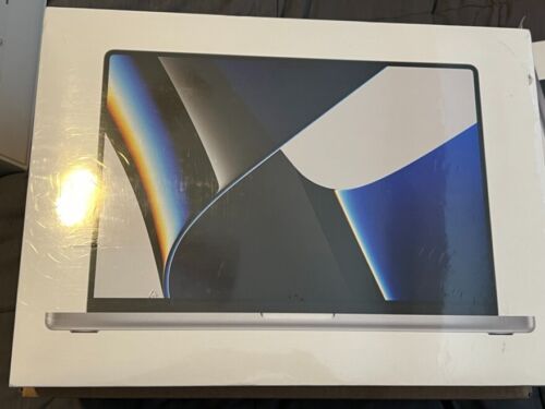 Apple 2021 MacBook Pro (16-inch, M1 Pro chip with 10‑core CPU and 16‑core GPU, 16GB RAM, 1TB SSD) - Silver