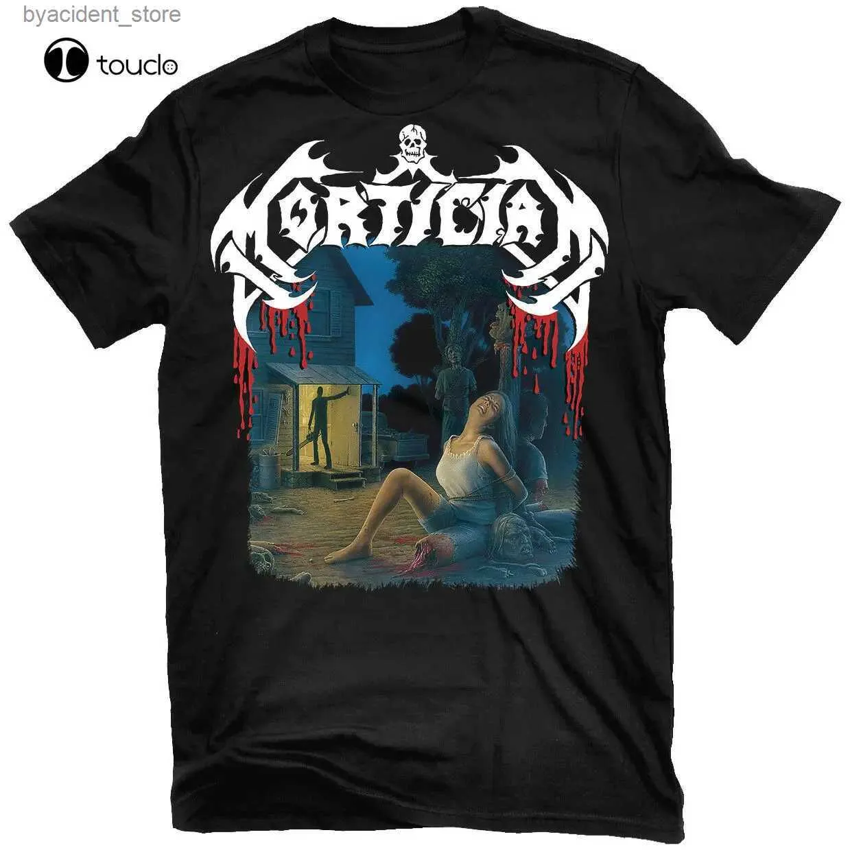 Mortician Chainsaw T Shirt: Custom Digital Printing ...