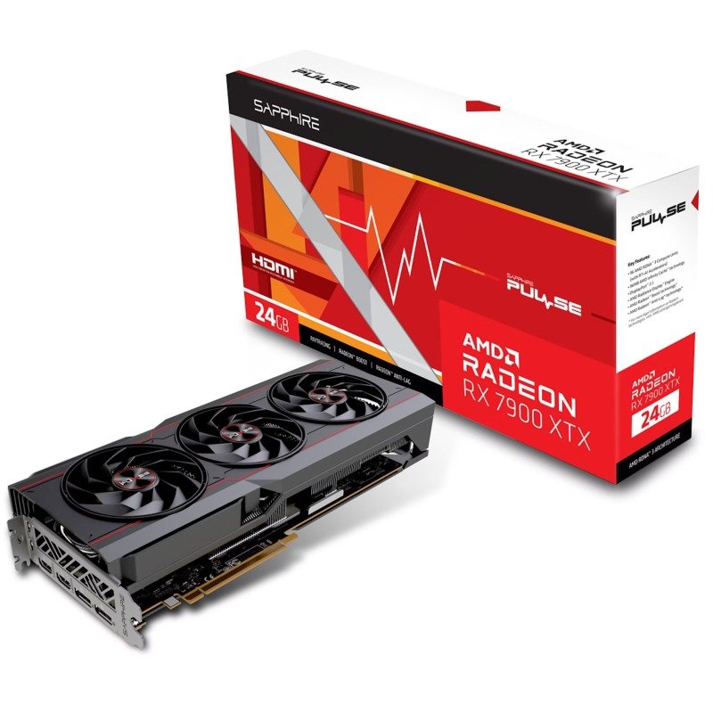 Sapphire AMD Radeon RX 7900 XTX PULSE Graphics ...