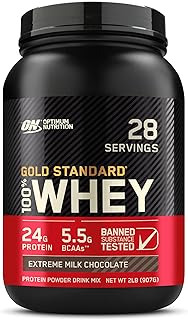 Optimum Nutrition Gold Standard 100% Whey Protein Powder, Chocolate Malt, 5 Pound (Packaging May Vary)