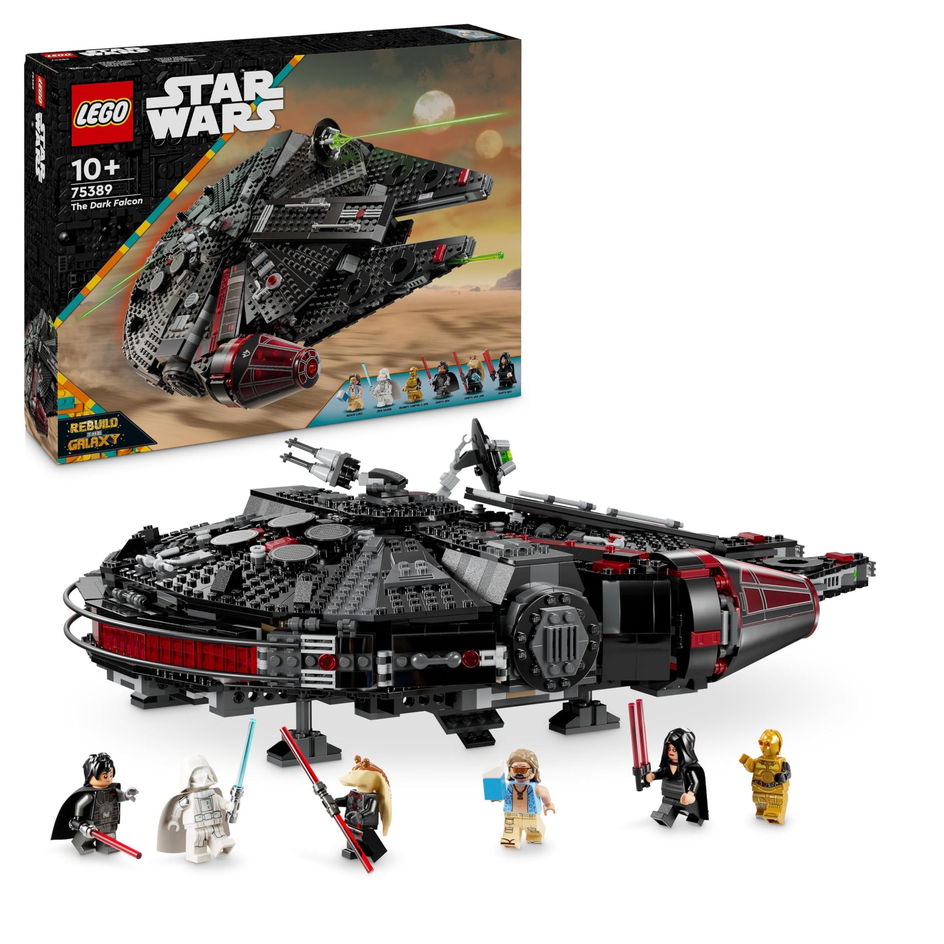 LEGO 75389 Star Wars The Dark Falcon Starship Set ...