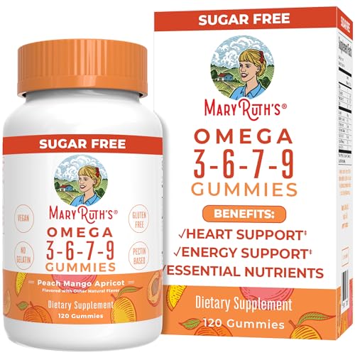 Vegan Omega 3 6 7 9 Gummies by MaryRuth\'s