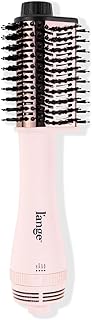 Le Volume Elevé 65MM 2-in-1 Titanium Brush Dryer | Dry and Style | Unique Teardrop Shape Barrel | 3 Heat Settings | 360° Vented Airflow | Ionic Technology for Frizz-Free Styling (Blush)