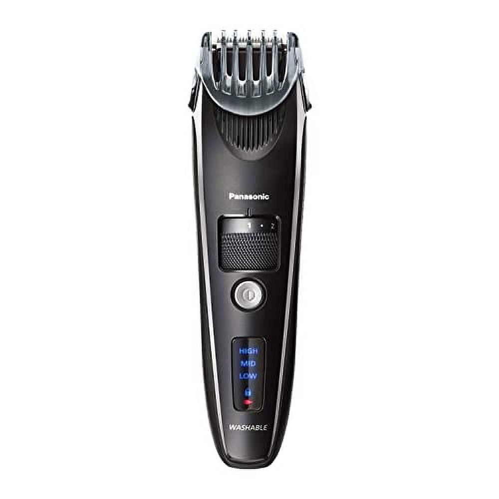 Beard Trimmer for Men Cordless Precision Power, Hair Clipper with Comb Attachment and 19 Adjustable Settings, Washable, ER-SB40-K, 0.5-10mm lengths, 1 Pack
