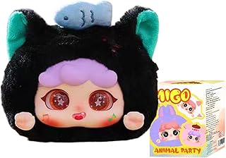 Plush Doll Blind Box, 7'' Cute Stuffed Animal Fruits Plush Toys, Kawaii 1 of 6 Possible Mystery Collectible Toys Cute Soft Animals Charm Birthday Gifts (Cute Bunny Series)