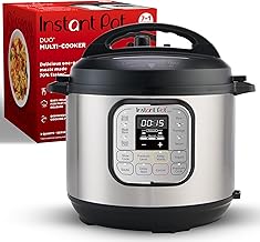 Duo 7-in-1 Electric Pressure Cooker, Slow Cooker, Rice Cooker, Steamer, Sauté, Yogurt Maker, Warmer & Sterilizer, Includes App With Over 800 Recipes, Stainless Steel, 6 Quart