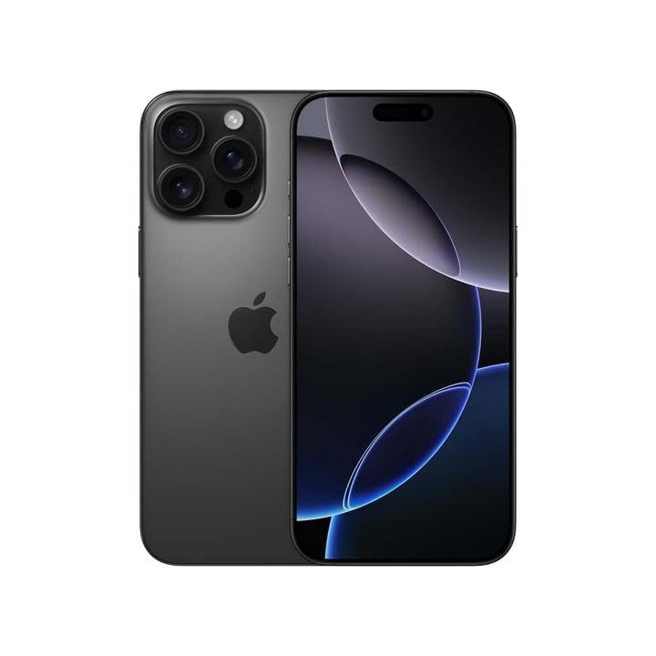 Apple iPhone 16, US Version, 128GB, Black - Unlocked (Renewed)