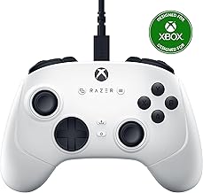 Razer Wolverine V3 Tournament Edition Wired Gaming Controller: Licensed for Xbox Series X|S, Xbox One, Windows PC - 6 Remappable Buttons - Fast Triggers - USB-C Cable - Wired Tournament Mode - White