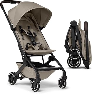 AER+ Lichtgewicht en compacte reiswandelwagen - Draagbaar met één hand opvouwbaar ontwerp - Ergonomische zitting voor baby en peuter (tot 50 lbs) - XXL zonnekap - kinderwagen voor vliegtuig -