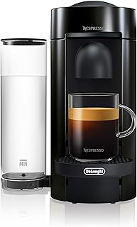 Vertuo Plus Deluxe Coffee and Espresso Maker by De'Longhi, Matte Black