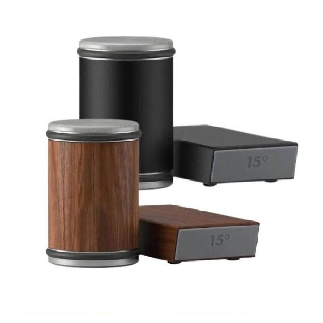 [IX] Rolling Knife Sharpener Kit for Straight Edge Roller Knife (Brown)