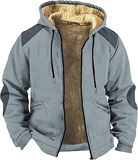Men\'s Fleece Jackets & Coats Aztec Western Cowboy Winter Warm Sherpa Fleece Coats Ethnic Vintage Casual Jacket outwears