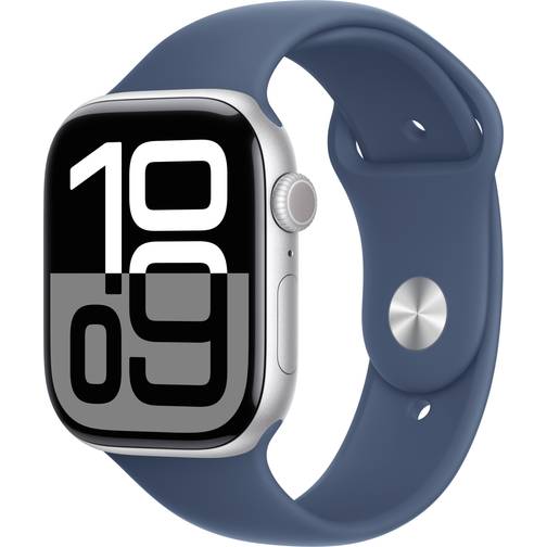 Apple Watch Series 10, Aluminum, 46mm, GPS, Sport Band - Klarna