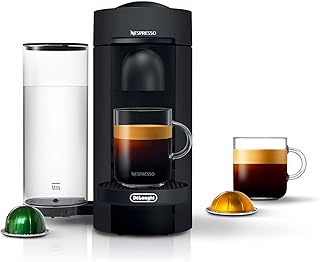 Vertuo Plus Deluxe Coffee and Espresso Maker by De\'Longhi, Matte Black
