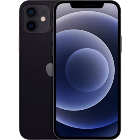Apple iPhone 12 64GB, Unlocked, Black (Renewed)