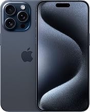Apple iPhone 15 Pro Max, 512GB, Blue Titanium - Unlocked (Renewed)