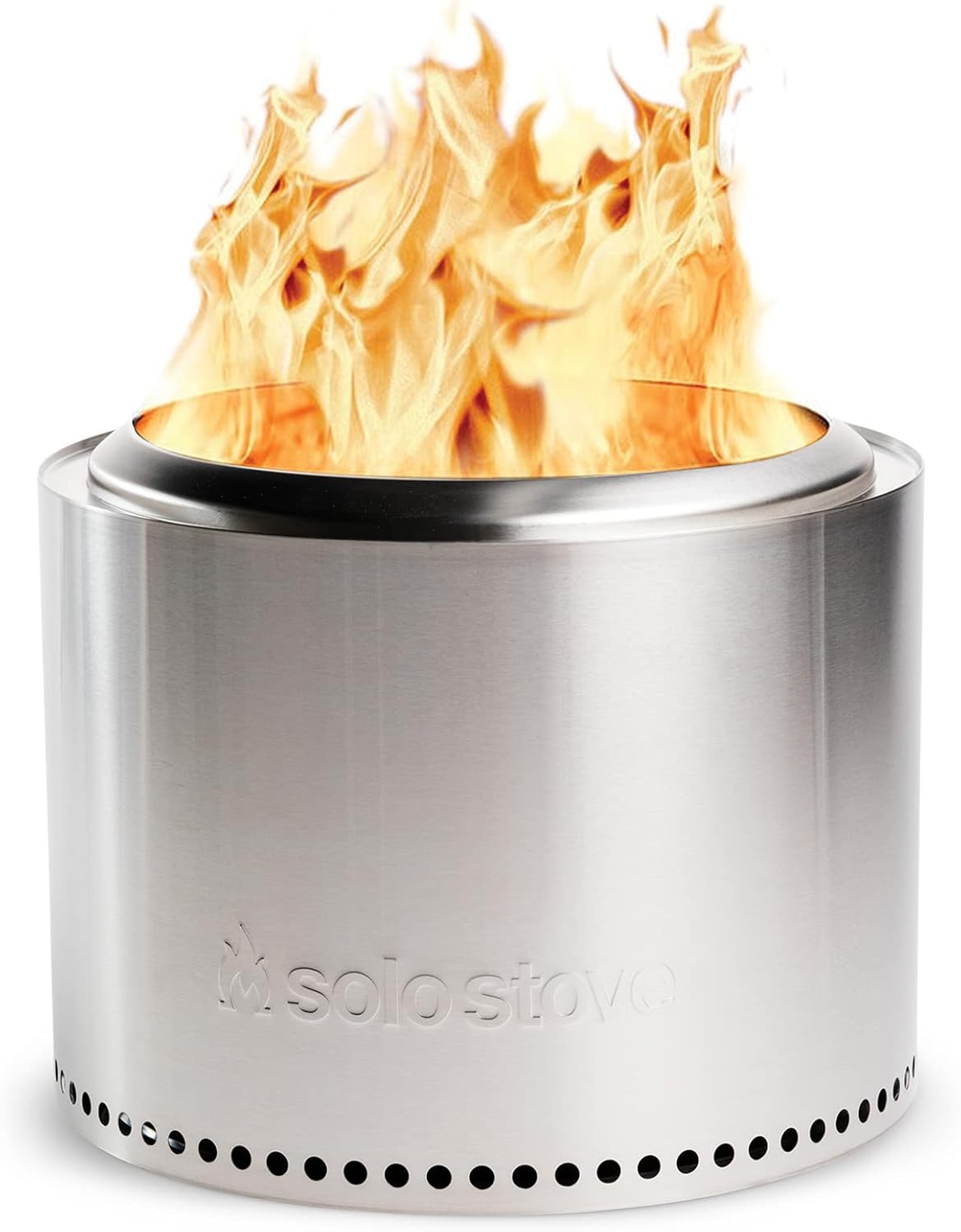 Solo Stove Bonfire 2.0 - Stainless Steel Smokeless Fire Pit