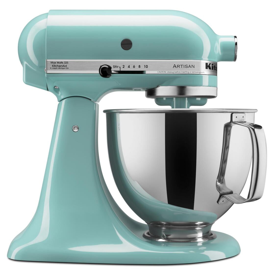 KitchenAid Artisan 5 Qt Tilt-Head Stand Mixer, Aqua Sky ... - Walmart