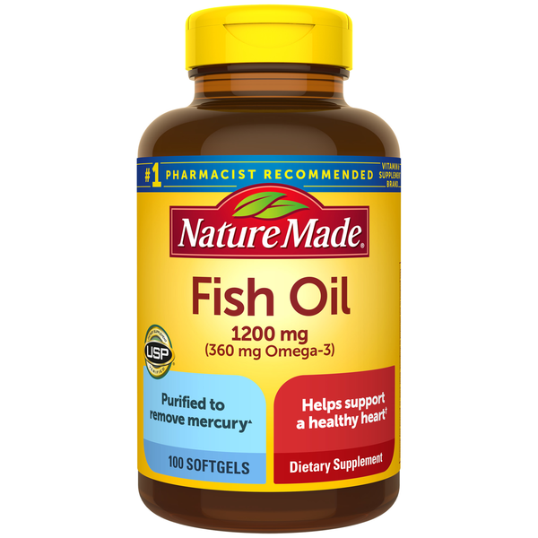 Nature Made Fish Oil 1200 mg Softgels
