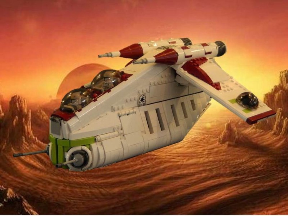 LEGO MOC Republic Gunship by JBB_777