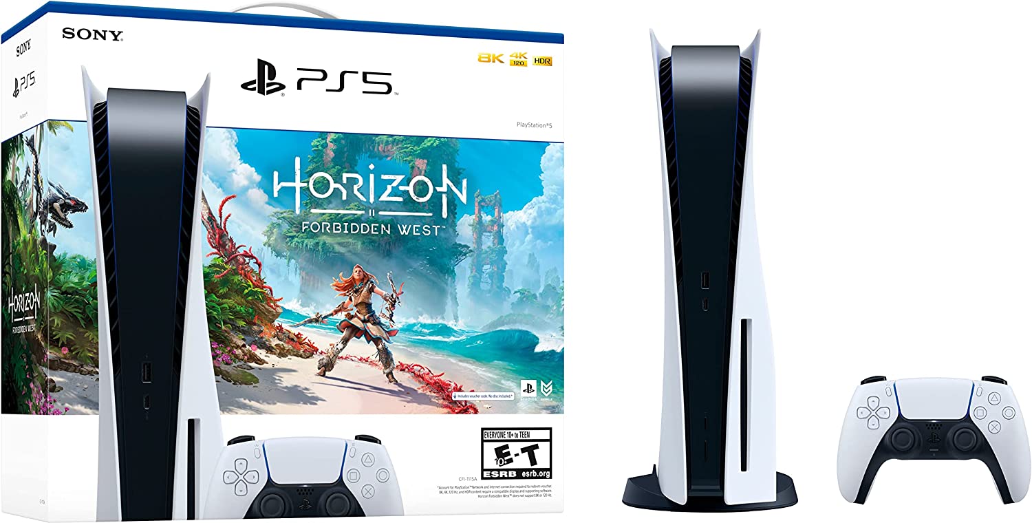 Playstation 5 Disc Version PS5 Console Horizon ...