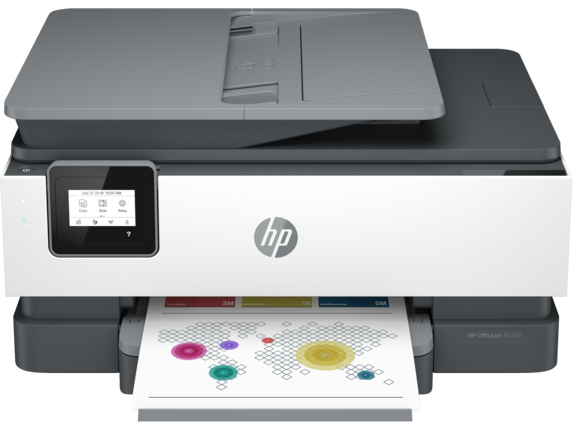 HP OfficeJet 8015e All-in-One Printer w/ bonus 6 months ...