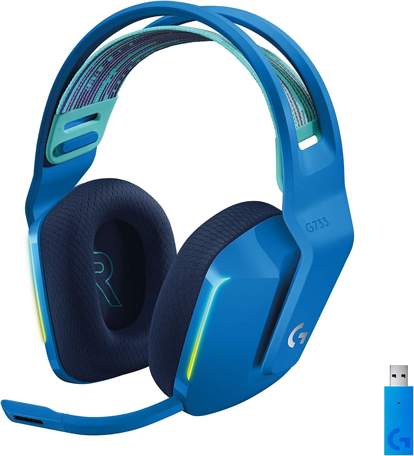 Logitech G733 LIGHTSPEED Wireless Gaming Headset ...