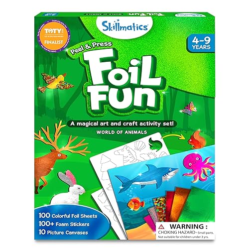 Art & Craft Activity - Foil Fun Animals, No Mess Art For Kids, ...