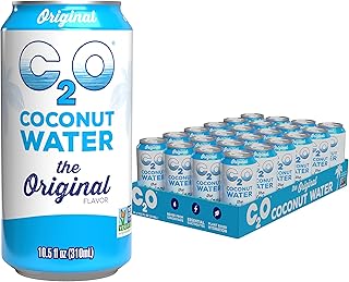 C2O Original Coconut Water, 10.5 FL OZ (24 Pack)